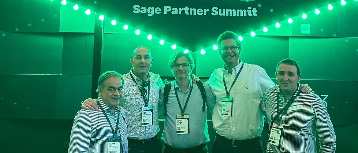 Grupo Sage Potugal no evento Sage Partner Summit em Las Vegas