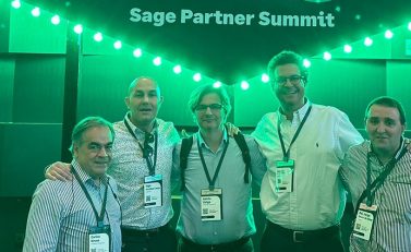 Grupo Sage Potugal no evento Sage Partner Summit em Las Vegas